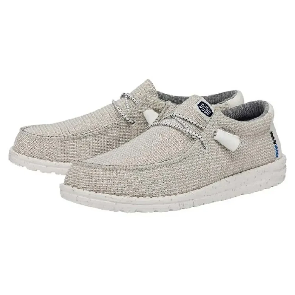 Heydude Men's Wally Sport Mesh in White, Size 12 - Picture 1 of 3